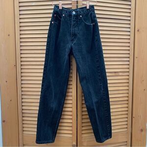 Vintage Guess High Rise Black Jeans